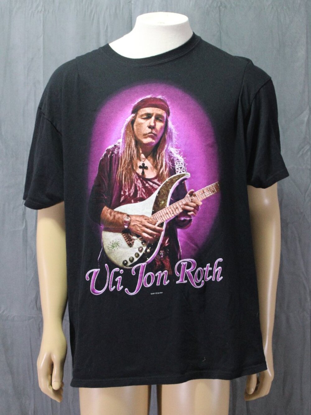 Retro Badn shirt - Uli Jon Roth Scorpions - Men's Extra-Large